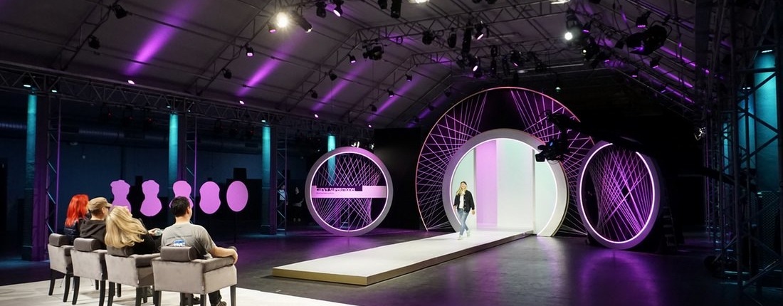 Lichtdesign für Curvy Supermodel RTL 2