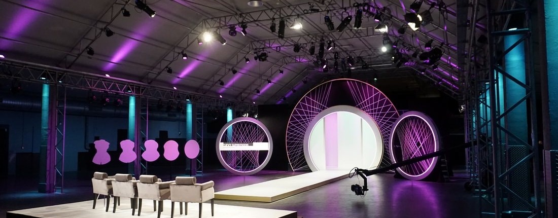 Lichtdesign für Curvy Supermodel RTL 2