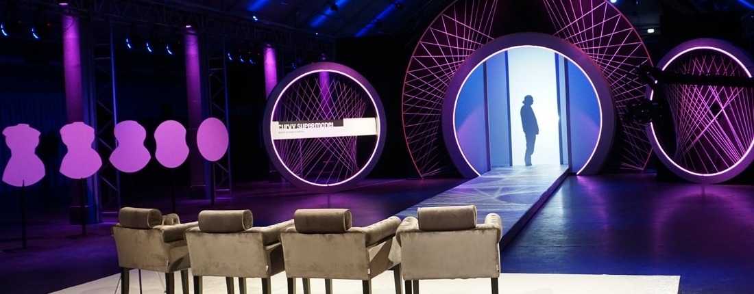 Lichtdesign für Curvy Supermodel RTL 2