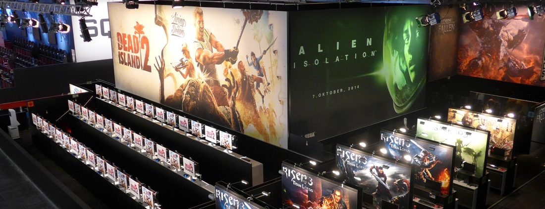 Lichtdesign für Deep Silver, Games Com Köln