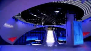 Lichtdesign für Imagen Group News Studio, Mexico City/Mexico