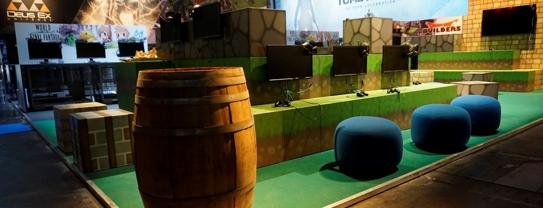 Square Enix, Koch Media, Games Com Köln, Lichtdesign Ralf Wapler