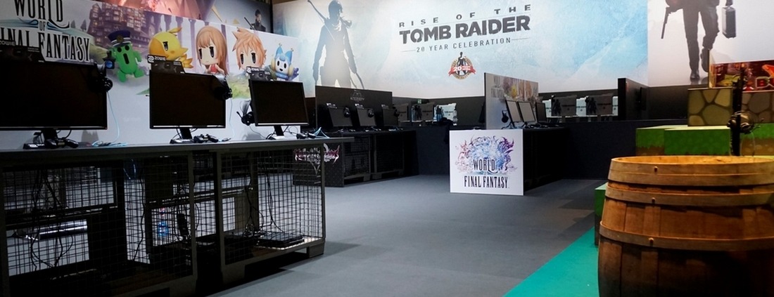 Square Enix, Koch Media, Games Com Köln, Lichtdesign Ralf Wapler