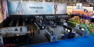 Square Enix, Koch Media, Games Com Köln, Lichtdesign Ralf Wapler