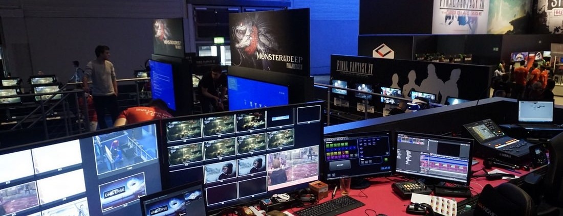 Square Enix, Koch Media, Games Com Köln, Lichtdesign Ralf Wapler