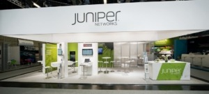 Lichtdesign und technische Umsetzung für Juniper Networks auf der IT-SA in Nürnberg