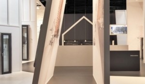 Lichtdesign für den Messeauftritt Roto Frank auf der BAU-München